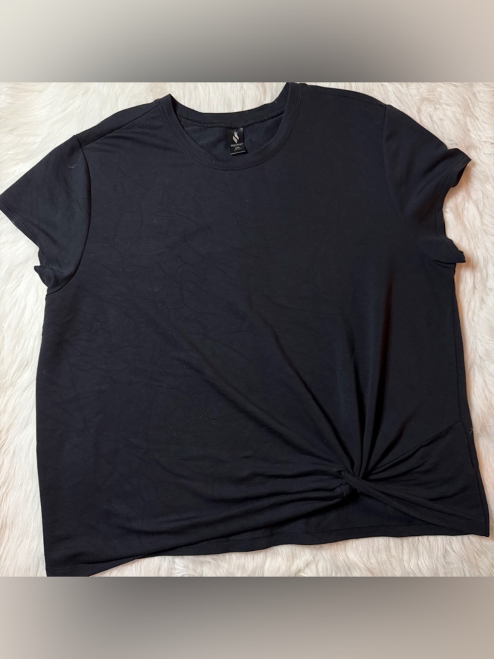 Sketchers Black Short Sleeve Top